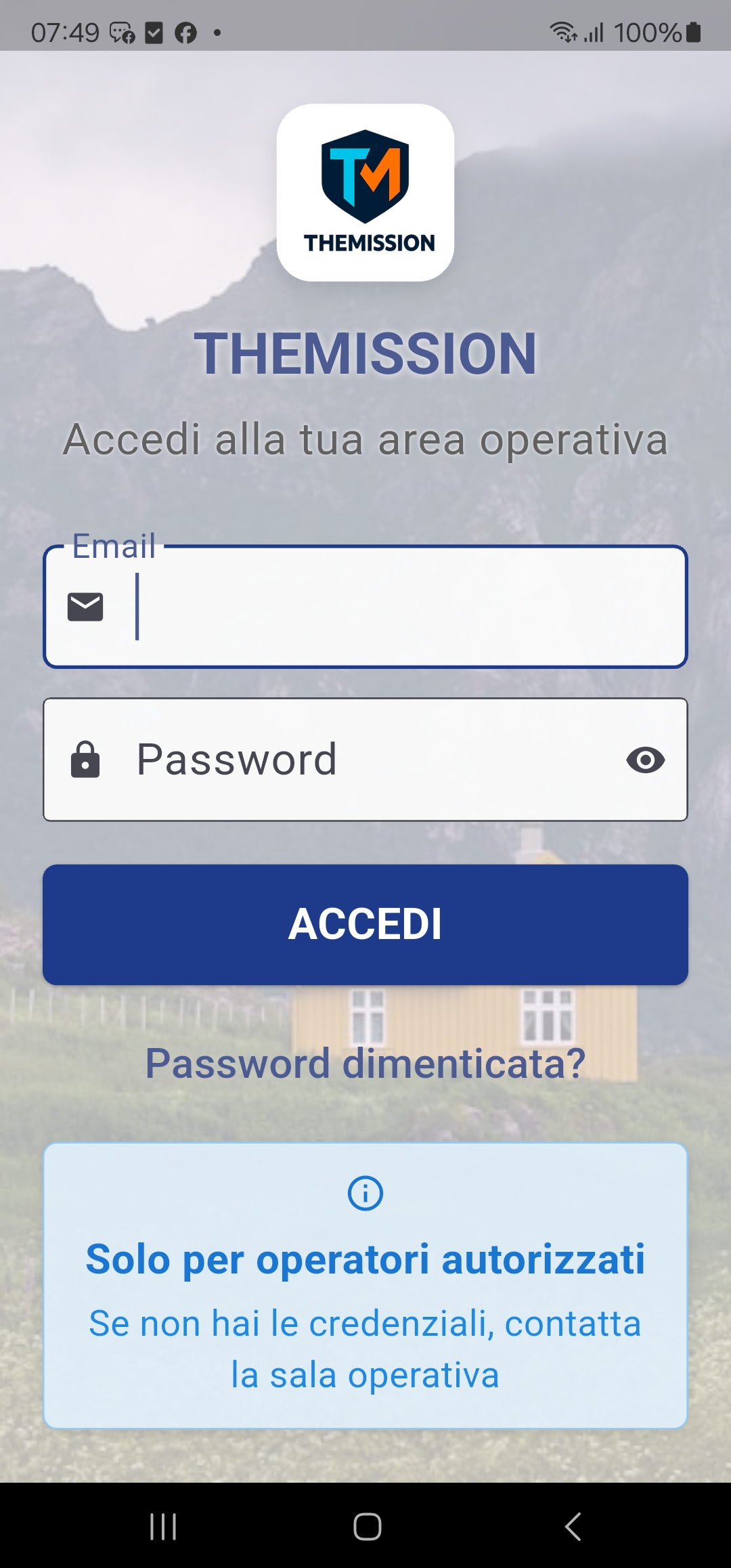 Login app